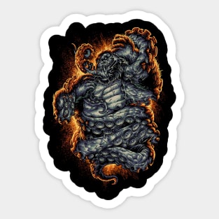 Fight of Titans Sticker